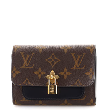 Louis Vuitton Flower Wallet Monogram Canvas Compact