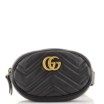 Gucci GG Marmont Belt Bag Matelasse Leather