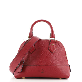 Louis Vuitton Neo Alma Handbag Monogram Empreinte Leather BB