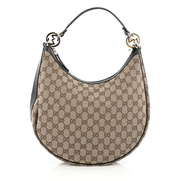 Gucci Twins Hobo GG Canvas Medium