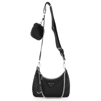 Prada Re-Edition 2005 Shoulder Bag Tessuto Small