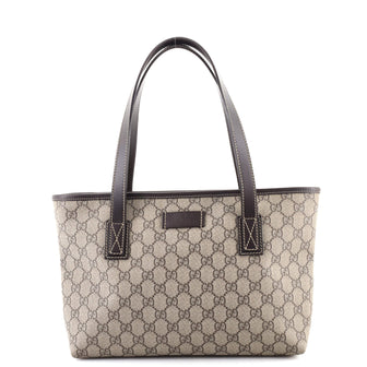 Gucci Plus Tote GG Coated Canvas Small