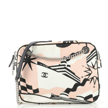 Chanel La Pausa Bay Camera Case Bag Printed Canvas Small