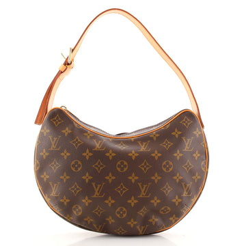 Louis Vuitton Croissant Handbag Monogram Canvas MM