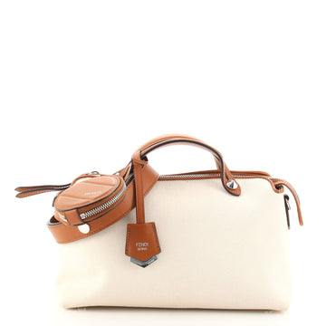 Fendi By The Way Satchel Canvas and Leather Small