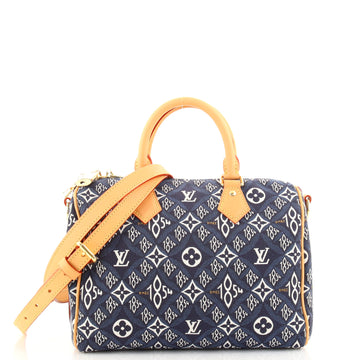 Louis Vuitton Speedy Bandouliere Bag Limited Edition Since 1854 Monogram Jacquard 25