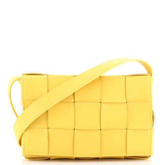 Bottega Veneta Cassette Crossbody Bag Maxi Intrecciato Leather