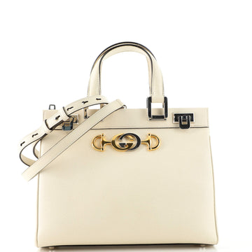 Gucci Zumi Top Handle Bag Leather Small