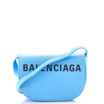 Balenciaga Logo Ville Day Bag Leather XS