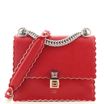 Fendi Kan I Bag Leather Small