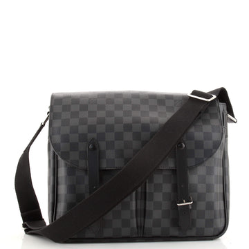 Louis Vuitton Christopher Messenger Bag Damier Graphite