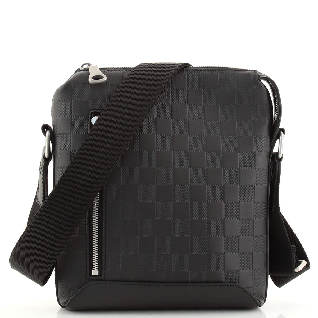Louis Vuitton Discovery Messenger Bag Damier Infini Leather BB Black  154038302