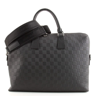 Louis Vuitton Porte-Documents Jour Bag Damier Infini Leather