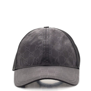 Gucci Baseball Cap GG Nylon and Mesh