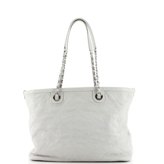 Chanel CC Daily Shopping Tote Quilted Caviar Small