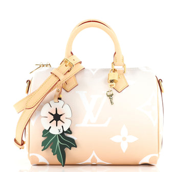 Louis Vuitton Speedy Bandouliere Bag By The Pool Monogram Giant 25