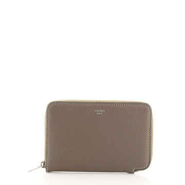 Celine Zipped Around Wallet Leather Medium