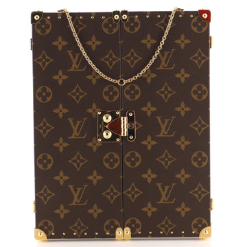 Louis Vuitton Home Mirror Trunk Monogram and Metal