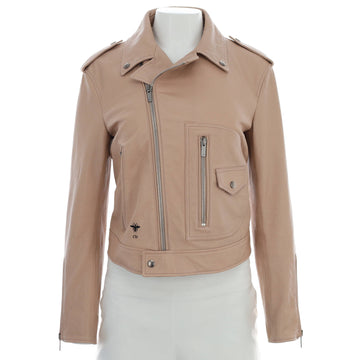 Christian Dior Women's 30 Montaigne Biker Jacket Leather