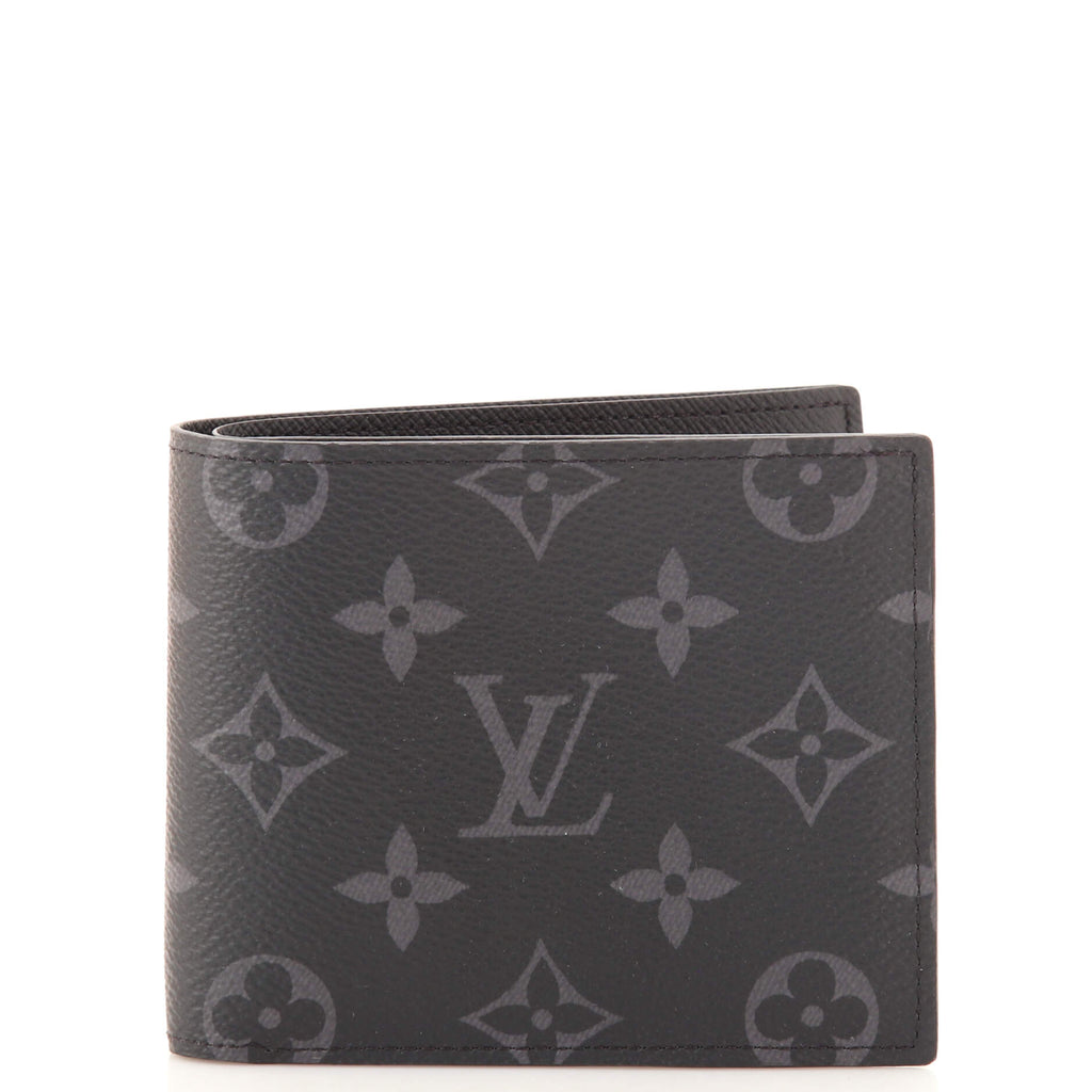 Louis Vuitton Black Monogram Eclipse Portefeuille Marco Wallet