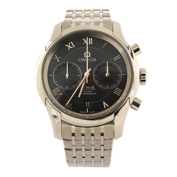 Omega De Ville Hour Vision Co-Axial Chronometer Chronograph Automatic Watch Stainless Steel 42