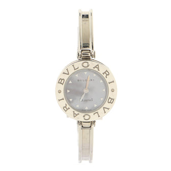 Bvlgari B.Zero1 Bracelet Quartz Watch Stainless Steel and Mother of Pearl 22