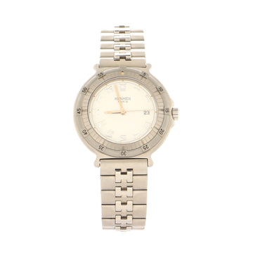 Hermes Captain Nemo Quartz Watch Stainless Steel 31