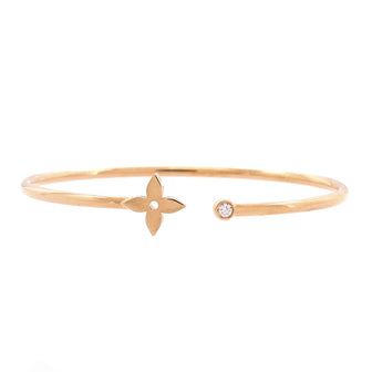 Louis Vuitton 18K Diamond Idylle Blossom Twist Bracelet - 18K Rose Gold  Cuff, Bracelets