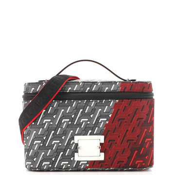 Christian Louboutin Kypipouch Crossbody Bag Printed Nylon Small