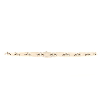 Cartier Figaro Bracelet 18K White Gold