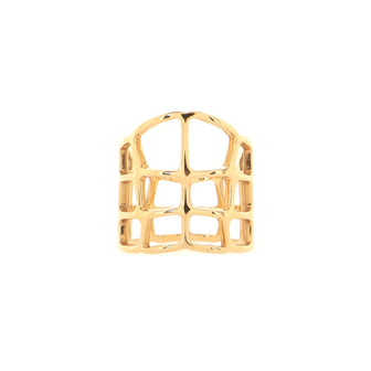 Hermes Niloticus Ombre Ring 18K Rose Gold GM