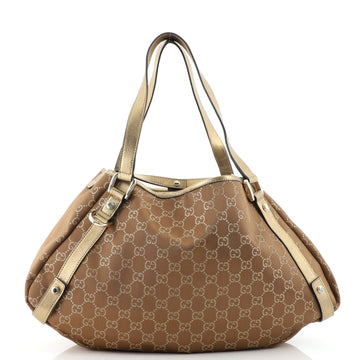Gucci Abbey Shoulder Bag GG Canvas Medium