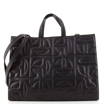 Telfar Moose Knuckles Shopping Tote Quilted Nylon Large