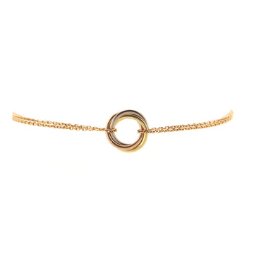 Cartier Trinity Chain Bracelet 18K Tricolor Gold