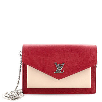 Louis Vuitton Mylockme Chain Pochette Leather