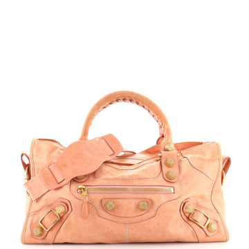 Balenciaga City Giant Studs Bag Leather Medium
