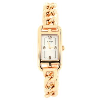 Nantucket Quartz Watch Rose Gold with Mother of Pearl 17