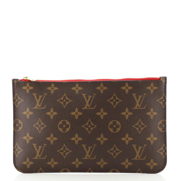 Louis Vuitton Neverfull Pochette Monogram Canvas Large