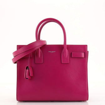 Saint Laurent Sac de Jour Bag Leather Nano