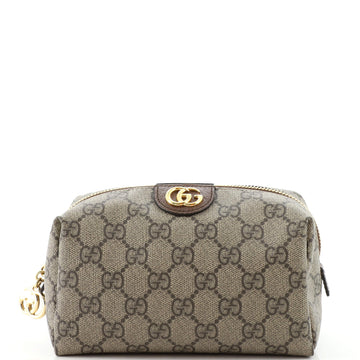 Gucci Ophidia Cosmetic Pouch GG Coated Canvas Medium
