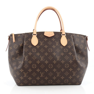 Louis Vuitton Turenne Handbag Monogram Canvas GM Brown