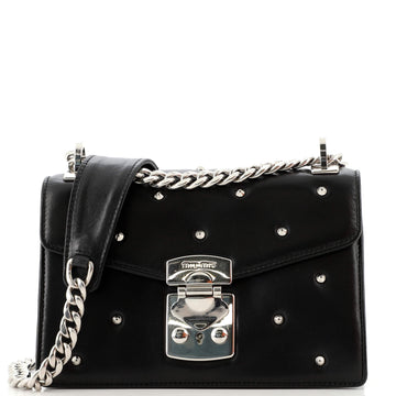 Miu Miu Confidential Crossbody Bag Studded Leather Small