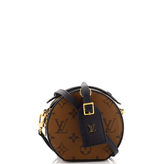 Louis Vuitton Mini Boite Chapeau Bag Reverse Monogram Canvas