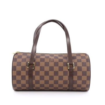 Louis Vuitton Papillon Handbag Damier 26 Brown