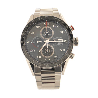 Tag Heuer Carrera Calibre 1887 Chronograph Automatic Watch Stainless Steel and Ceramic 43