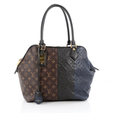 Louis Vuitton Blocks Zipped Tote Limited Edition Monogram Brown