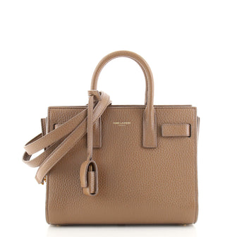 Saint Laurent Sac de Jour NM Bag Leather Nano