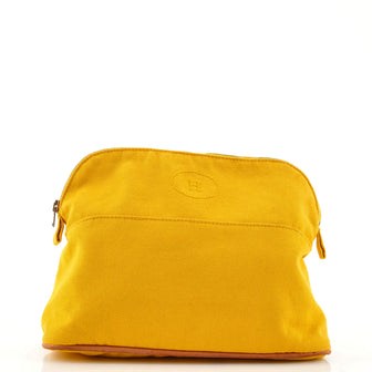 Hermes Bolide Travel Pouch Canvas MM