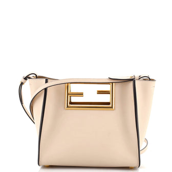 Fendi Way Tote Leather Small