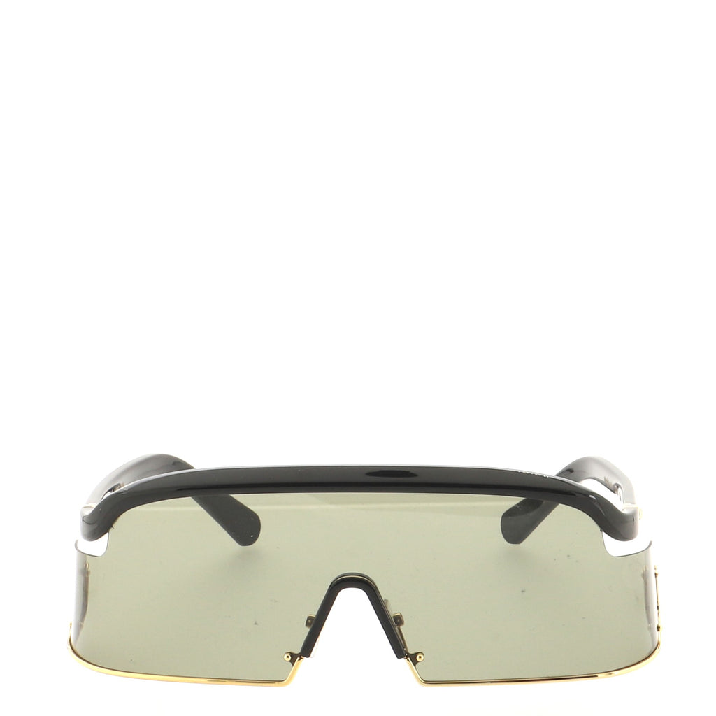 Louis Vuitton Infinivy Shield Sunglasses Acetate with Metal Black 1545471